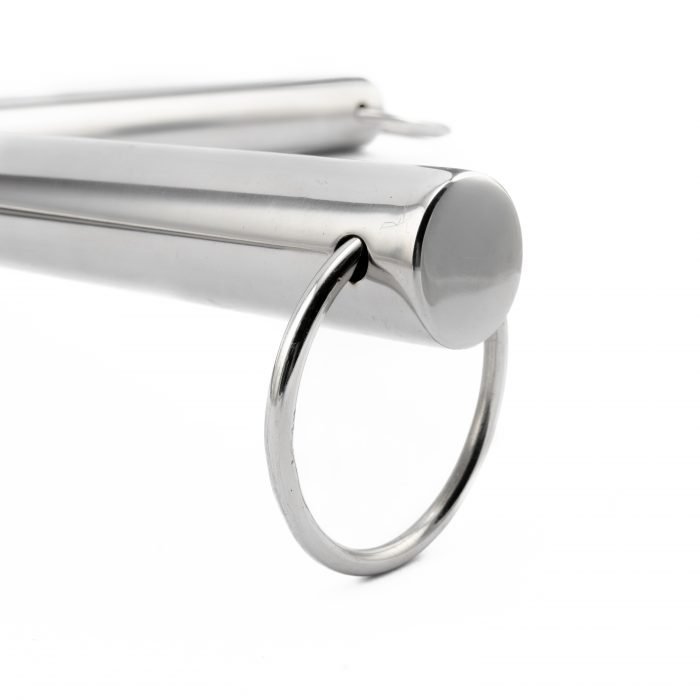 T-Bar Spreader Bar Stainless Steel O-Rings on each end close up view