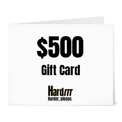 Hardrrr $500 Gift Voucher