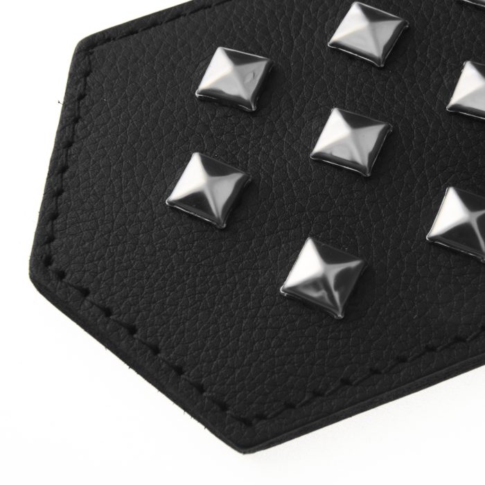 Diamond Studded Leather Paddle